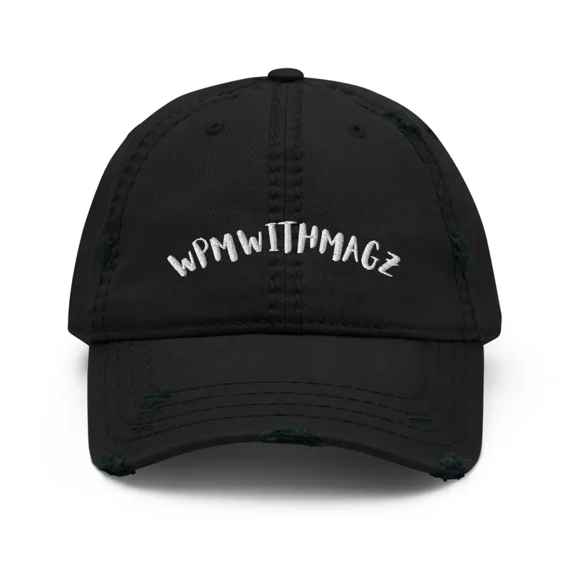 WPMWITHMAGZ Distressed Hat